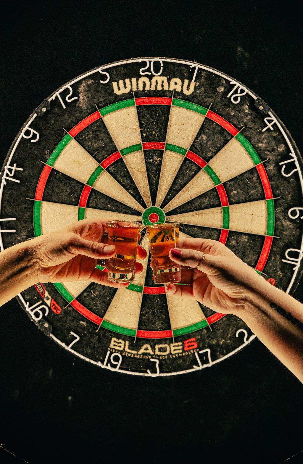 Darts and drinks at Moose's
